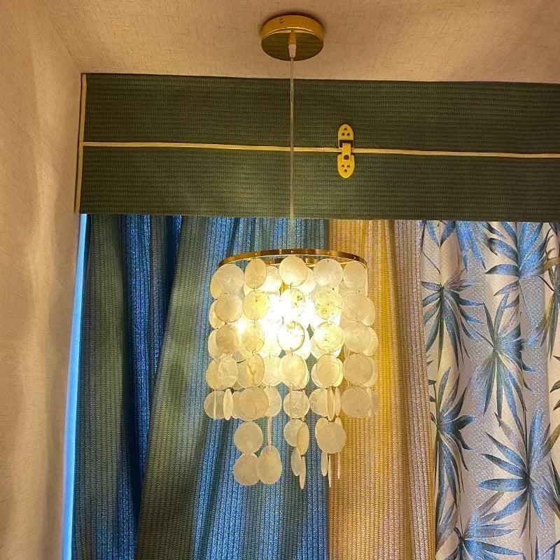 Seashell Pendant Chandelier