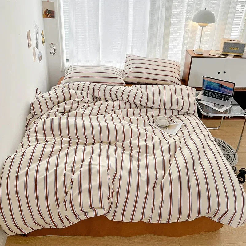 Elenorra Striped Bedding Set
