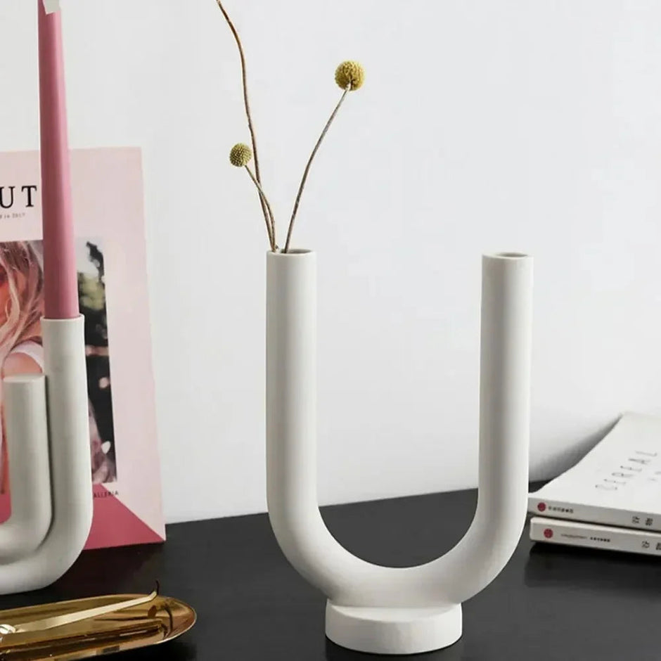 Athena Candle Holder & Vase