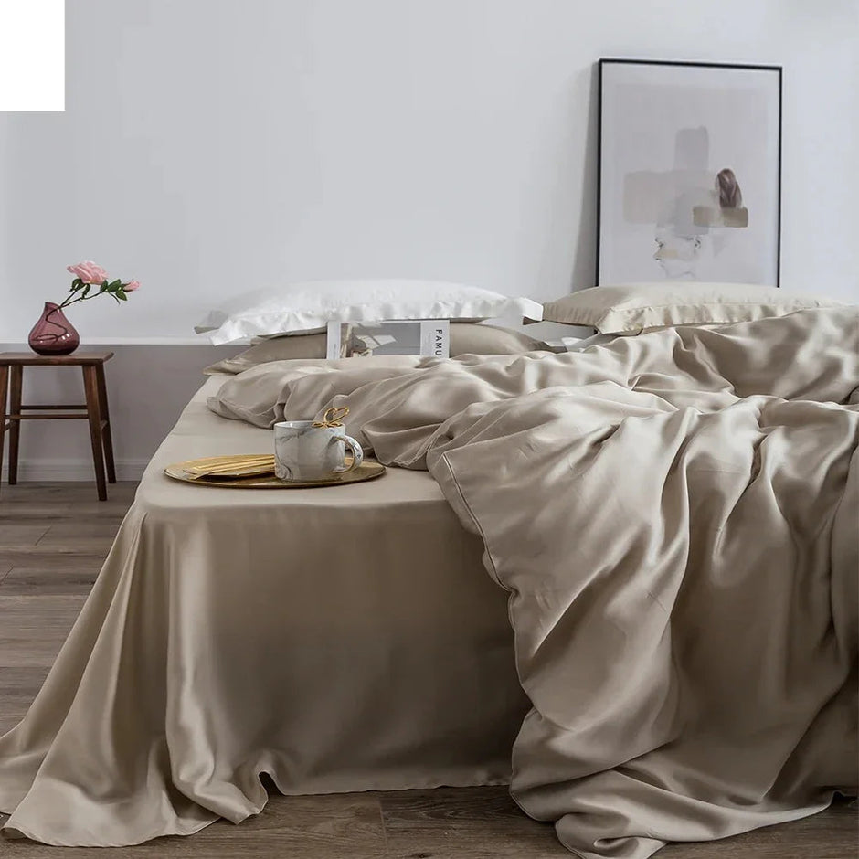 Elenorra Premium Silk Bedding Set