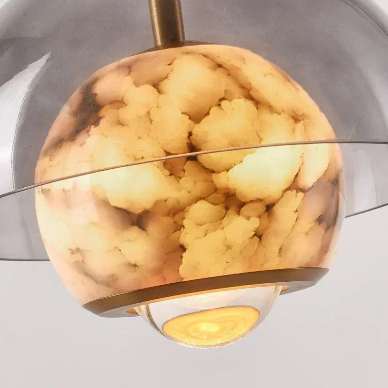 Monnette Alabaster Pendant Light