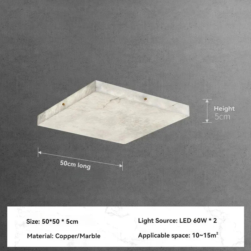 Kaynah Marble Ceiling Lamp