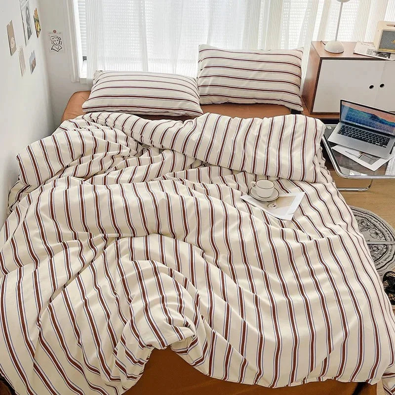 Elenorra Striped Bedding Set