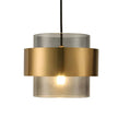 Round Ring Glass Pendant Light