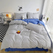 Onelia Checkered & Stripped Bedding Set