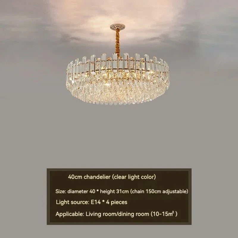 Norlynn LED Crystal Chandelier