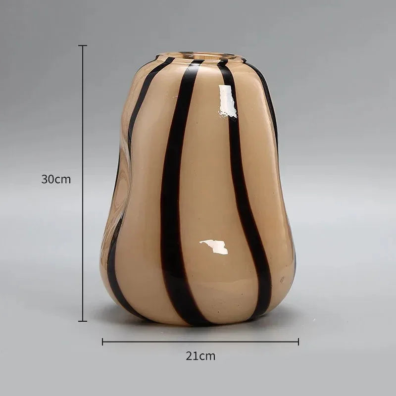 Thurid Glass Pumpkin Vase