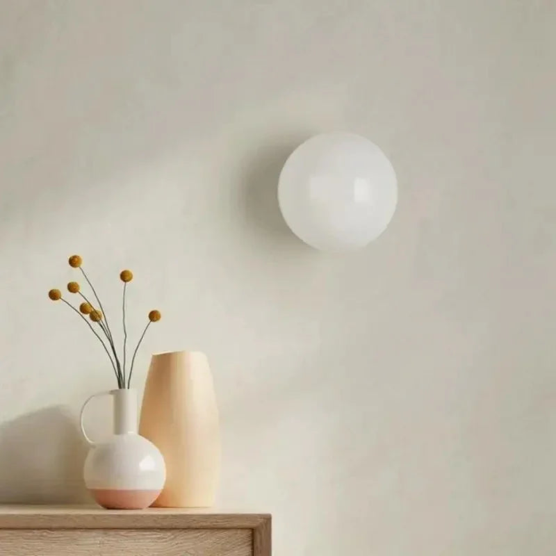 Frosted Glass Wall Lamp