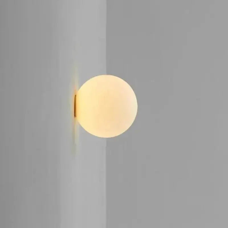 Frosted Glass Wall Lamp