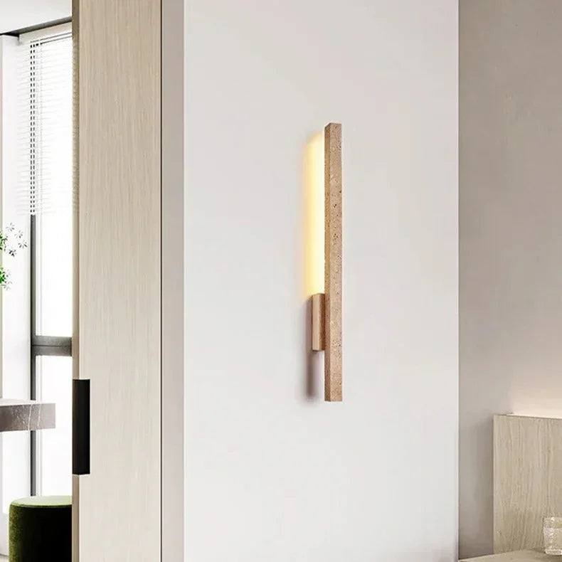 Jette Travertine Wall Lamp