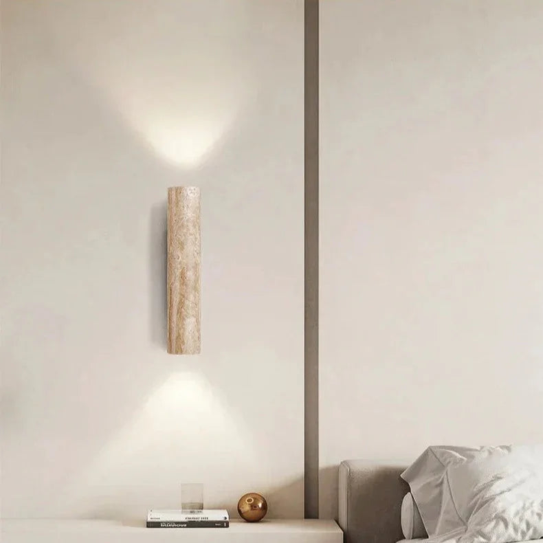 Travertine Wall Lamp