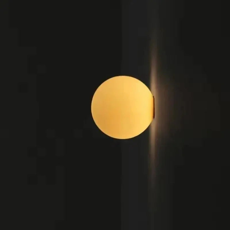 Frosted Glass Wall Lamp