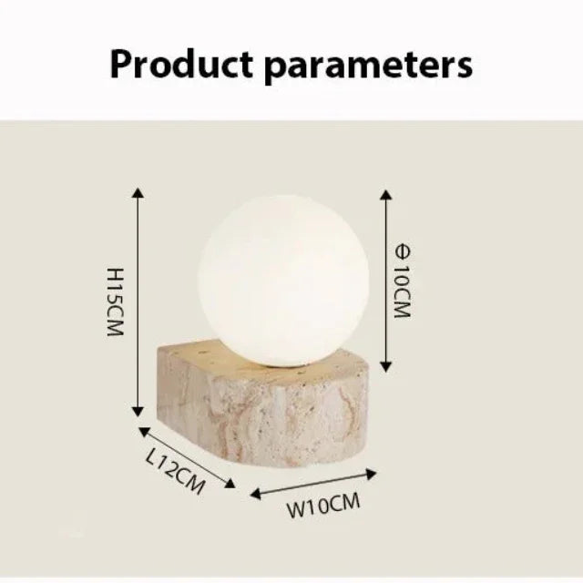 Emery Stone Wall Lamp