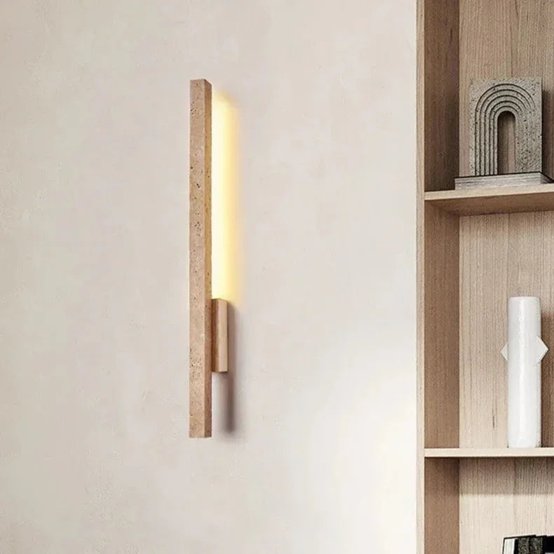 Jette Travertine Wall Lamp