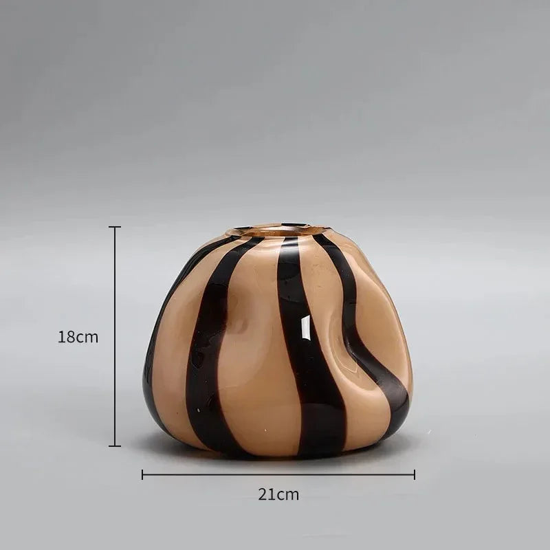 Thurid Glass Pumpkin Vase