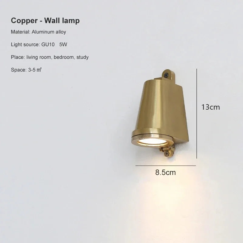 Elijah Outdoor LED Wall Lamp