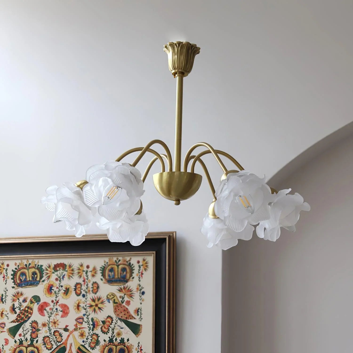 Floral Roses Chandelier