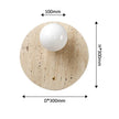 Manelli Travertine Wall Lamp