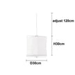 Wabi Linen Pendant Lamp