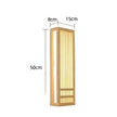 Wabi Sabi Wooden Wall Light