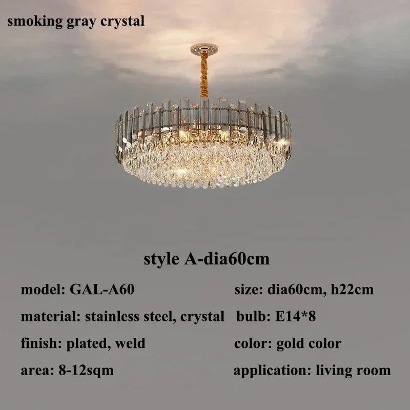Norlynn LED Crystal Chandelier