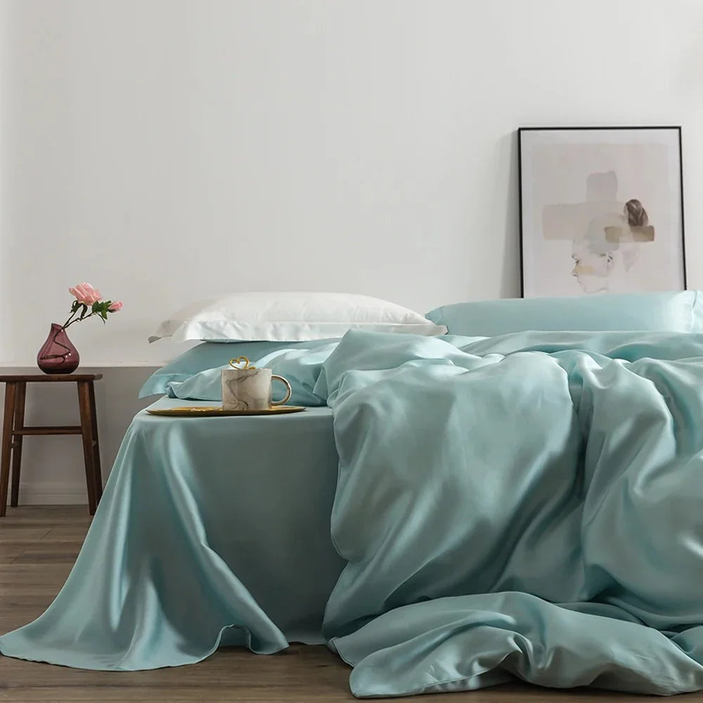 Elenorra Premium Silk Bedding Set
