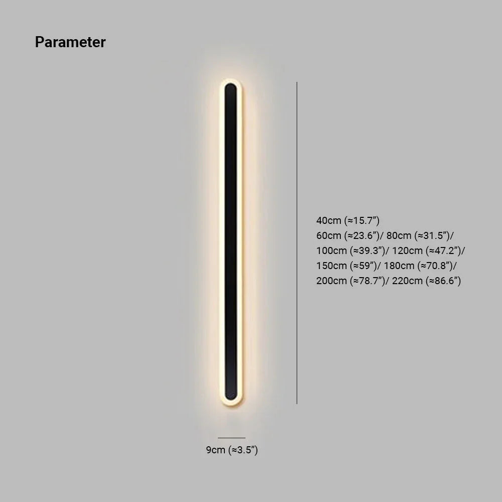 Lina Linear Outdoor Wall Lamp