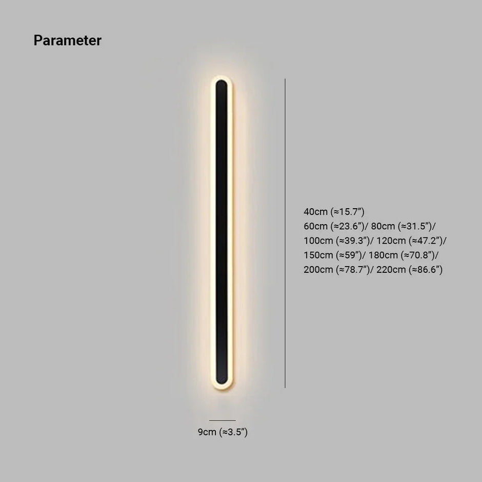 Lina Linear Outdoor Wall Lamp