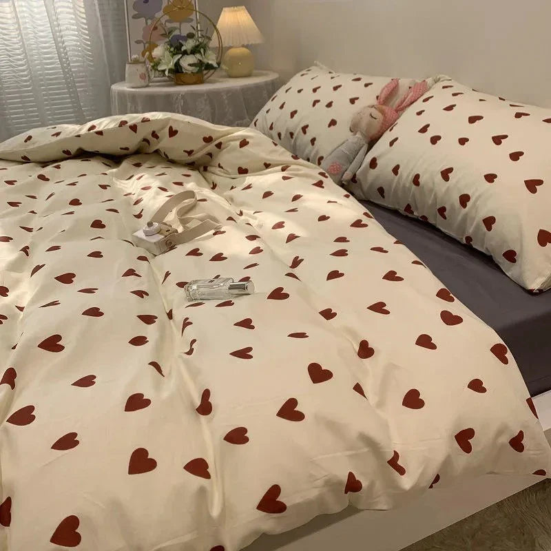 Love Heart Bedding Set