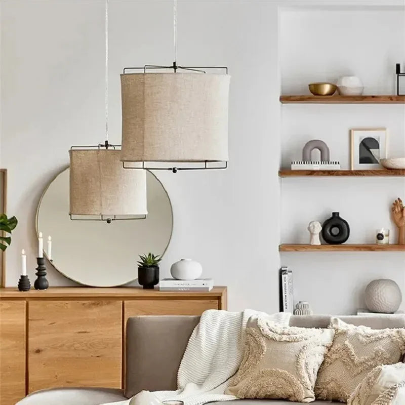 Wabi Linen Pendant Lamp