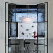 Karlene Frosted Ball Chandelier