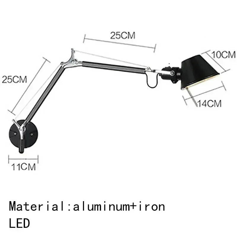 Jazmin Adjustable Wall Light