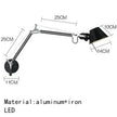 Jazmin Adjustable Wall Light