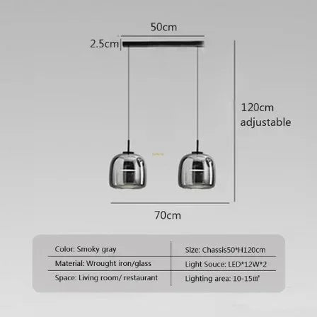 Växa Multi Pendant Lights