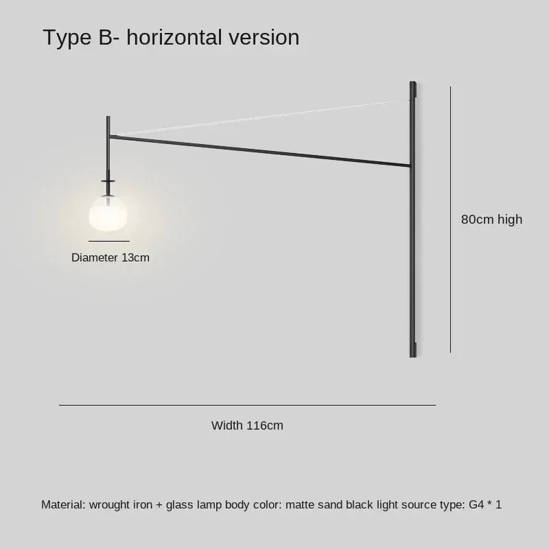 Kataleya Long Wall Lamp
