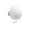Abby Glass Egg Wall Lamp