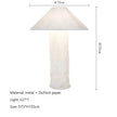 Takeo Paper Table Lamp