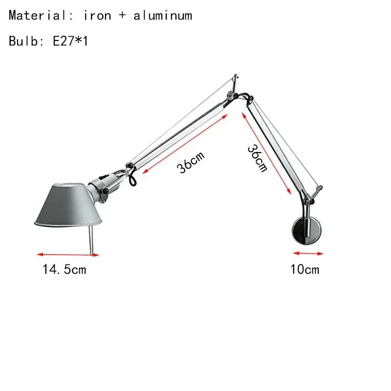 Shelby Adjustable Wall Lamp