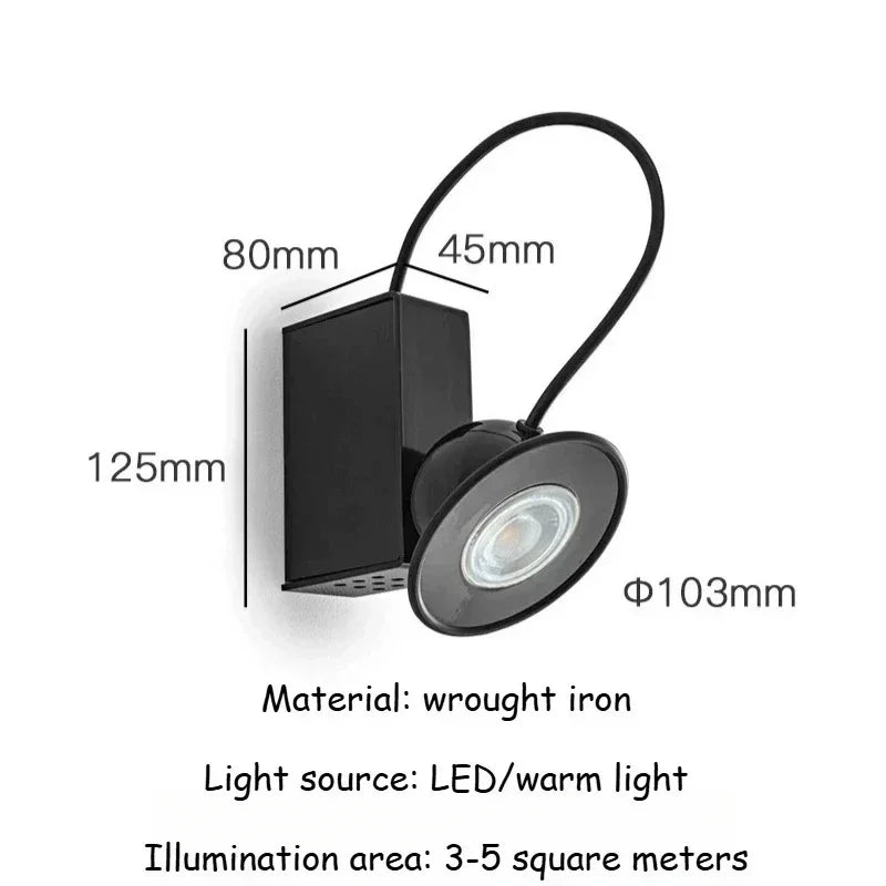 Yara Compact Magnetic Wall Lamp