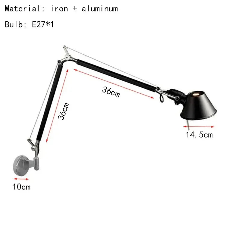 Shelby Adjustable Wall Lamp