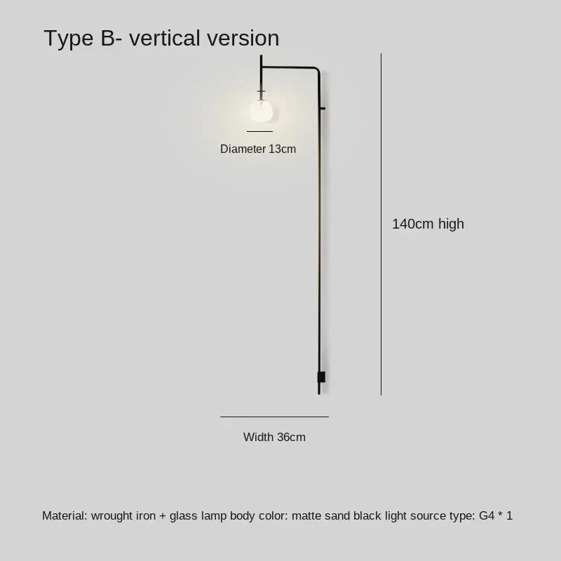 Kataleya Long Wall Lamp