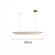 Saddie Iron Bar LED Pendant Lamp