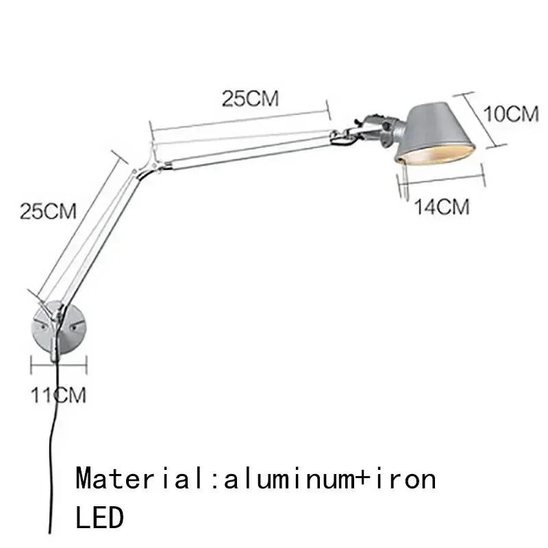 Jazmin Adjustable Wall Light