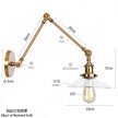 Mckinley Glass Adjustable Wall Lamp