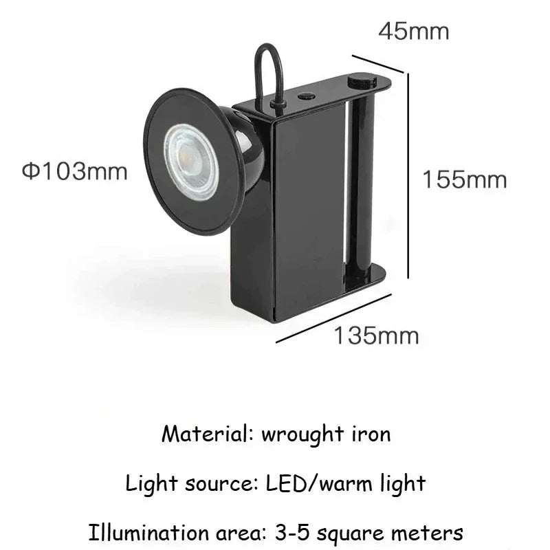 Yara Compact Magnetic Wall Lamp