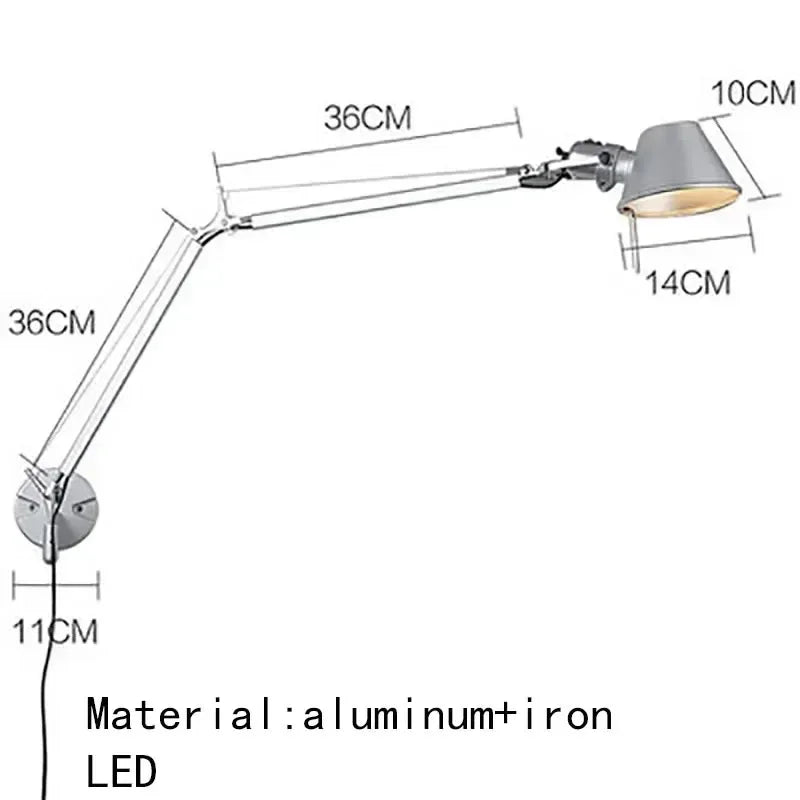Jazmin Adjustable Wall Light