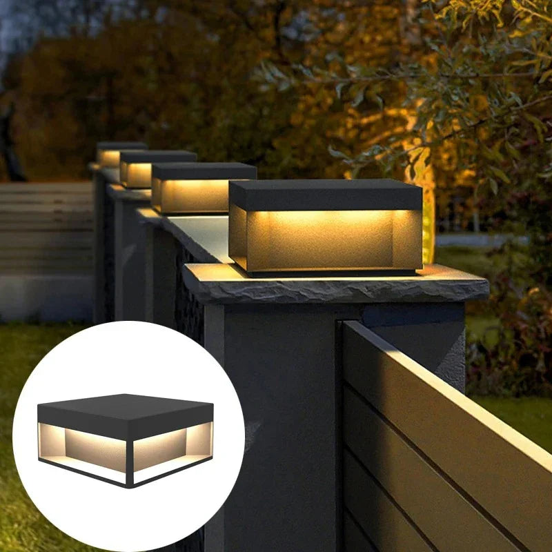 Abbie Solar Pillar Light