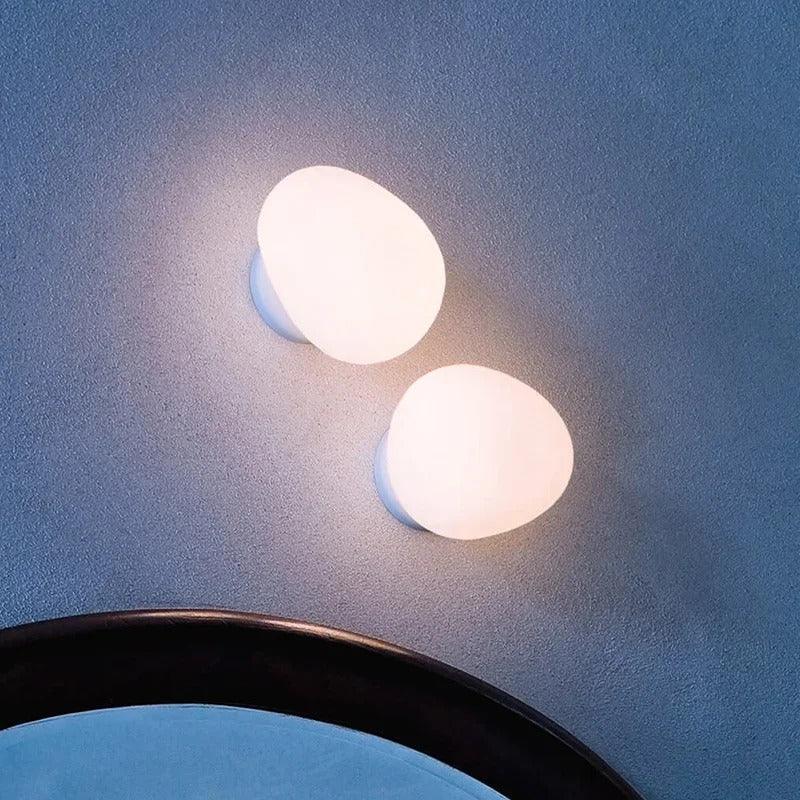 Abby Glass Egg Wall Lamp