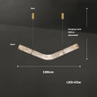 Verola Arc Pendant Light