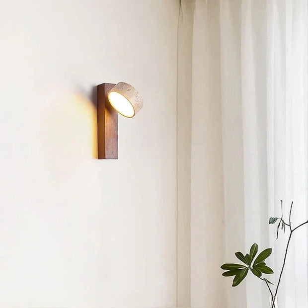 Aviana Travertine Wall Lamp